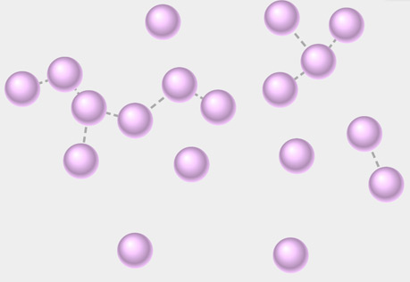 Molecular View of a Gas