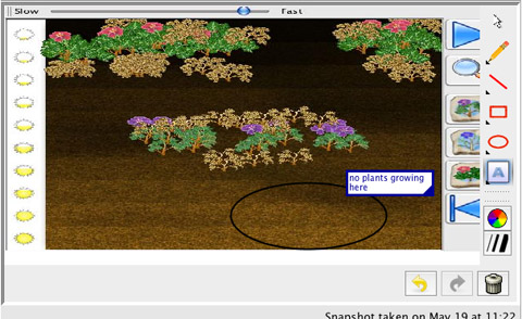 Record and annotate observations using the snapshot album.