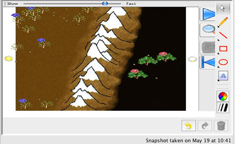 Record and annotate their results using the snapshot album.