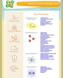 Molecular Workbench Learning Environment