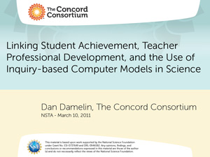 Linking Student Achievements, Teacher Professional Development, and the Use of Inquiry-based Computer Models in Science