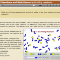 Chemical Reactions and Stoichiometry