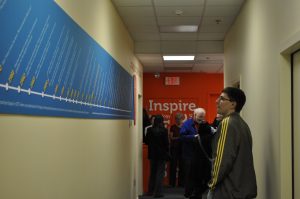 Concord Consortium timeline and hallway