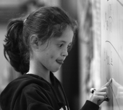 Student at Write Board Student at Write Board
