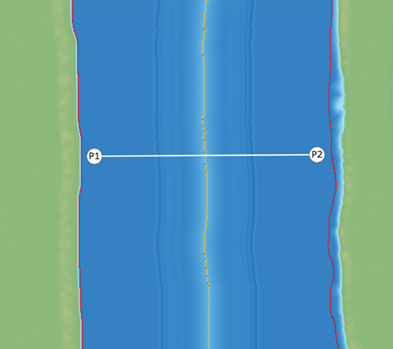 A birds-eye view of a divergent plate boundary.