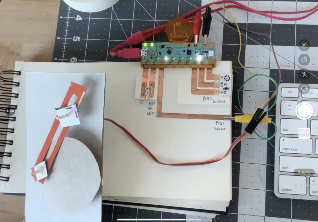 How to move a PaperMech mechanism using a Chibichip controller