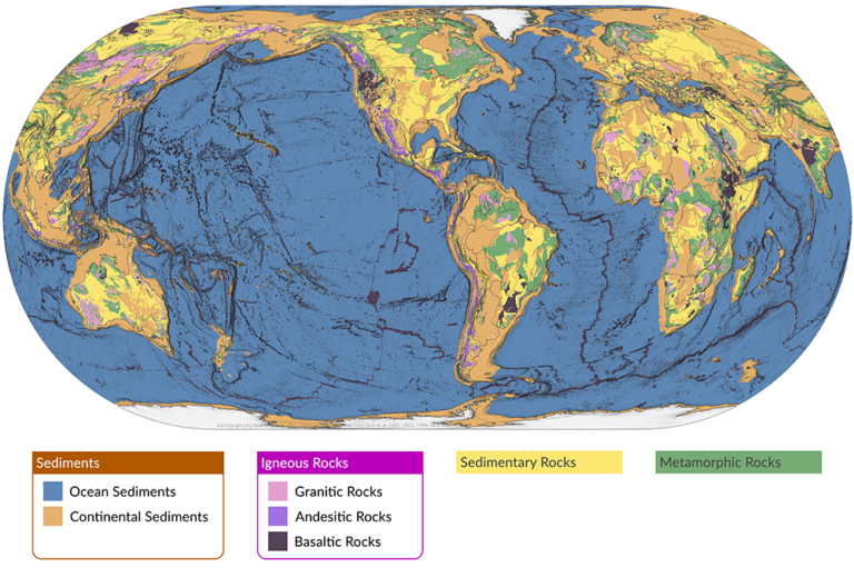 Mapping The Distribution Of Rock Types – Concord Consortium