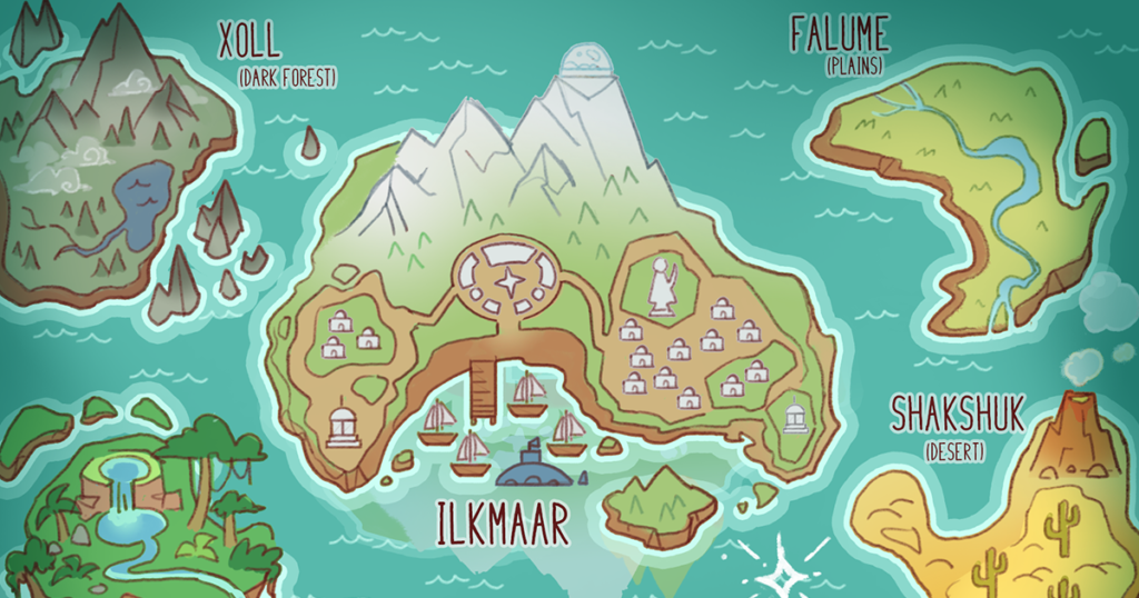 Isles of Ilkmaar game art