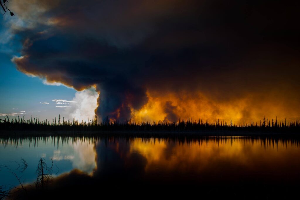 Boreal Forest Fires, Photo by KyleWiTh: https://www.flickr.com/people/kylewith/
