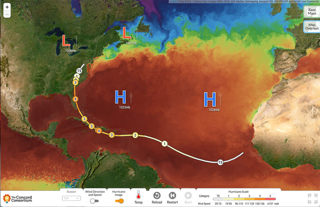 Hurricane Explorer