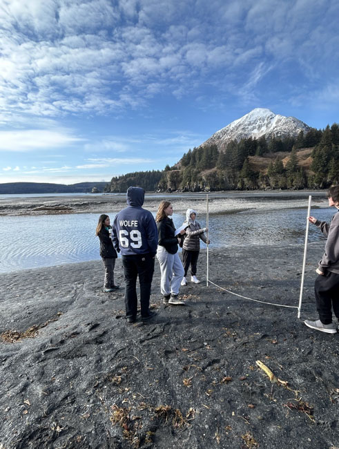 Alaskan Students Profile Their Local Beach