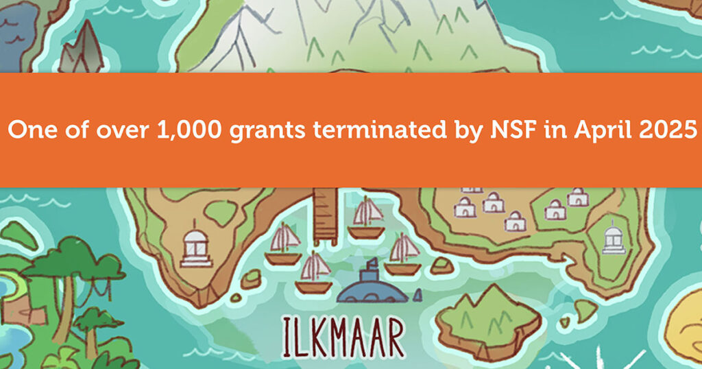One of our National Science Foundation grants was terminated. NSF has fueled innovation in science, education, and equity for decades. But with this termination, we lost a powerful opportunity for middle school girls to see themselves as data scientists.