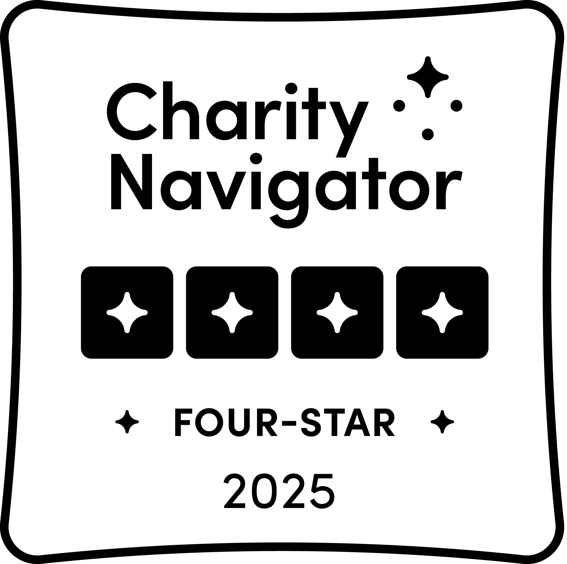 Charity Navigator 4 Star Badge